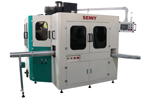 เครื่องพิมพ์ 360 องศา เครื่องพิมพ์หน้าจอขวด CNC ที่ได้รับการรับรองจาก CE ด้วยหมึก UV
