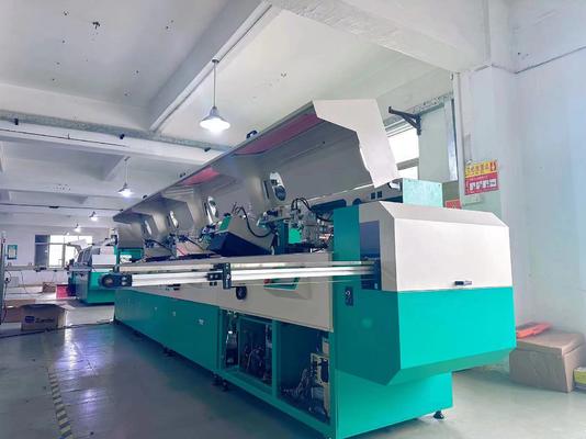 เครื่องพิมพ์สกรีนขวดหมึก UV อัตโนมัติเต็มรูปแบบ ควบคุมด้วย PLC 85 ชิ้น/นาที