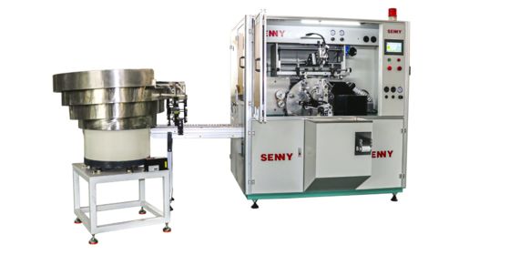 เครื่องพิมพ์หน้าจออัตโนมัติเต็ม สําหรับฉีดดินสอ