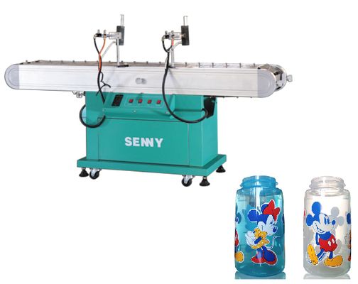 เพิ่มประสิทธิภาพการพิมพ์ด้วยเครื่อง Flame Treatment สำหรับขวดและกระปุกพลาสติก