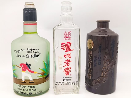 2400pcs/Hr เครื่องพิมพ์หน้าจออัตโนมัติเต็ม สําหรับกระป๋องแก้ว ขนาด 50-350mm