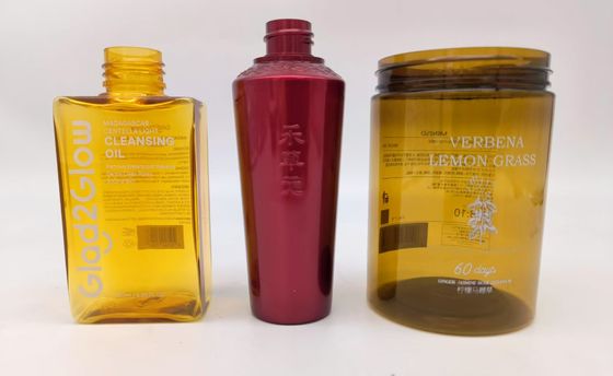 เครื่องพิมพ์ UV แบบเส้นตรงอัตโนมัติสำหรับขวดพลาสติก 1-8 สี 85 ชิ้น/นาที