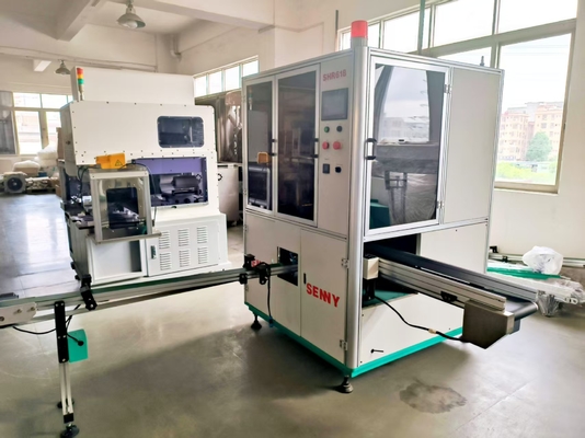 ความเร็วสูงและแม่นยํา Stamping อัตโนมัติ Hot Stamping เครื่องสําหรับขวด 3000pcs / Hr