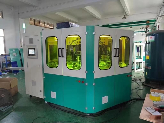 เครื่องพิมพ์สกรีน UV อัตโนมัติ CNC สำหรับภาชนะ 3 สี 60 ชิ้น/นาที