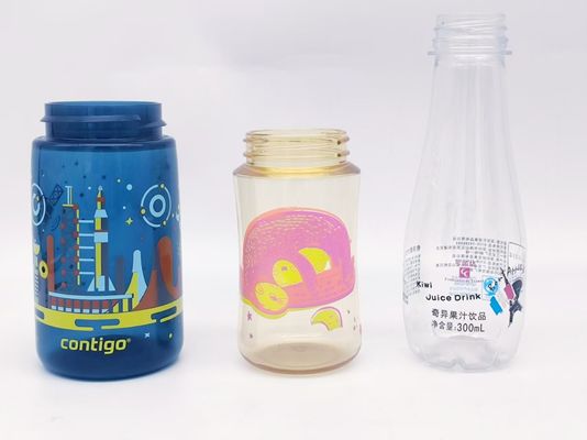 เครื่องพิมพ์สกรีนขวด CNC ความเร็วสูง สำหรับขวดและโหล สูงสุด 60 ชิ้น/นาที