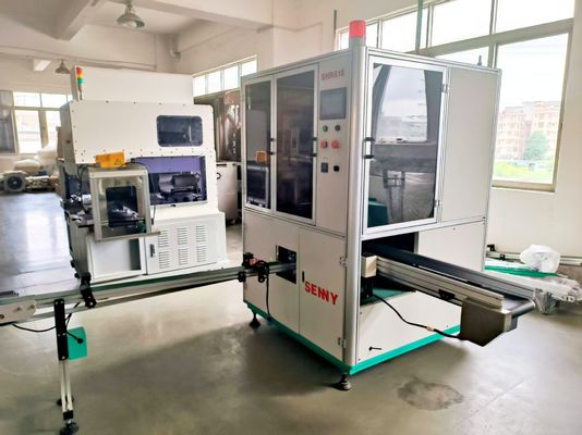 เครื่องปั๊มความร้อนอัตโนมัติเต็มรูปแบบ 1 สี สำหรับขวด 3000 ชิ้น/ชม.