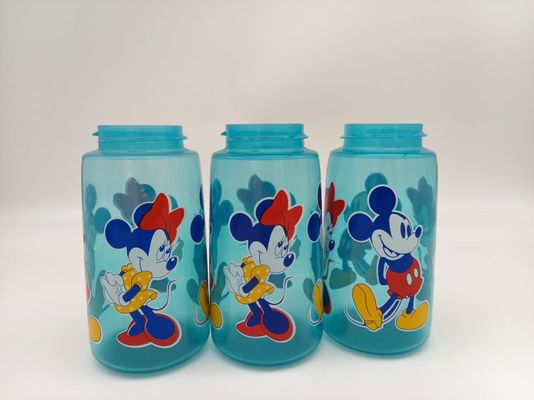 1-8 สี เครื่องพิมพ์จอกระป๋องอัตโนมัติเต็ม สําหรับถังกลม