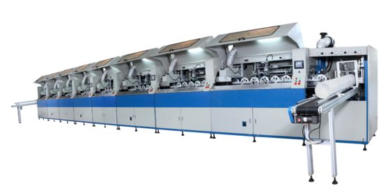 เครื่องพิมพ์ยูวีกลมพลาสติก 1-5 ลิตร 35 ชิ้น/นาที