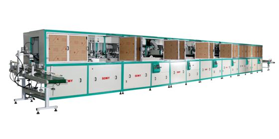 เครื่องพิมพ์ยูวี 7-25L พลาสติกกลมถัง 18pcs / นาที