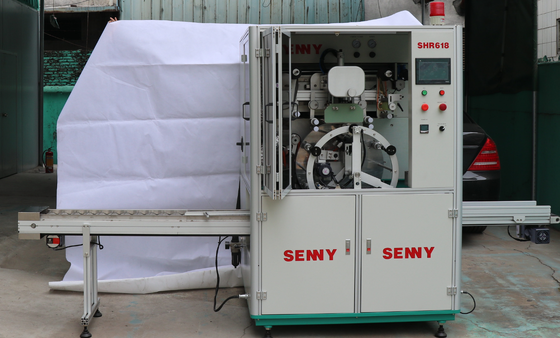 SHR618 อัตโนมัติเครื่อง stamping ร้อนสูงสุด 3000pcs / ชั่วโมงกับ servo มอเตอร์และฟังก์ชันการลงทะเบียน