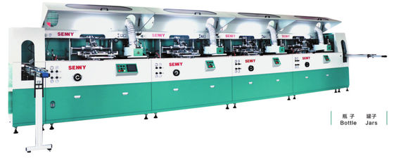 OEM 6000pcs/Hr เครื่องพิมพ์จอ 8 สี สําหรับถัง