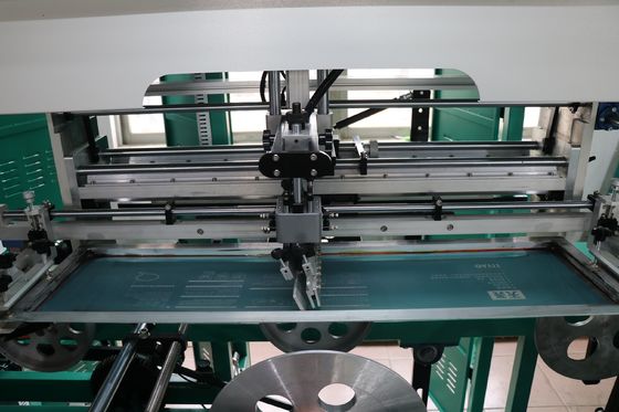 220VAC 1200pcs/Hr เครื่องพิมพ์แผ่นจอครึ่งอัตโนมัติ