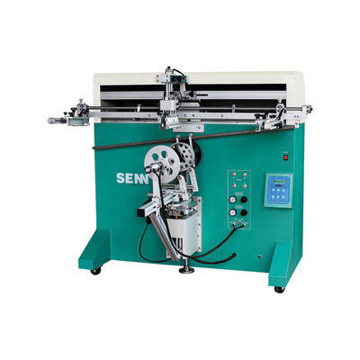 เครื่องพิมพ์หน้าจอแบบครึ่งอัตโนมัติ เครื่องพิมพ์หน้าจออุตสาหกรรม 600pcs/hr