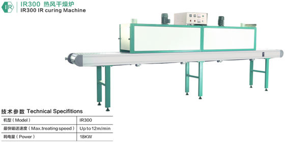 เครื่องบํารุง UV 12M / นาที เครื่องช่วยสําหรับขวดเรียบ 18Kw