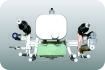 เครื่องพิมพ์ผ้าไหมอัตโนมัติ 380V เครื่องพิมพ์ผ้าไหม 50Hz