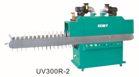9kw 5000pcs / Hr เครื่องบ่ม UV แบบพกพากึ่งอัตโนมัติหลังจากพิมพ์หมึก UV