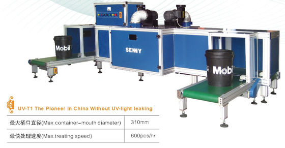 เครื่องบ่มการพิมพ์ SGS, เครื่องเสริม 600 ชิ้น / ชม. สำหรับถัง