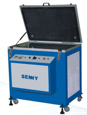 380V 2.2kw เครื่องพิมพ์หน้าจอกึ่งอัตโนมัติสำหรับทำลายฉลุ