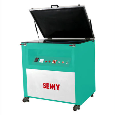 380V 2.2kw เครื่องพิมพ์หน้าจอกึ่งอัตโนมัติสำหรับทำลายฉลุ