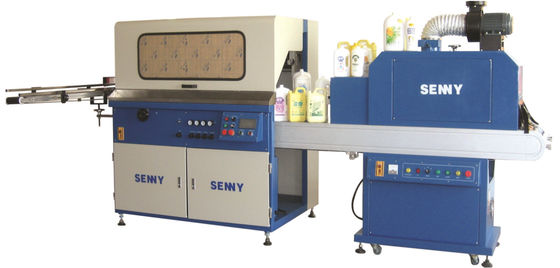 เครื่องพิมพ์หน้าจอสีเดียวขนาด 1KW, 4200 ชิ้น / ชม. เครื่องพิมพ์สกรีนอัตโนมัติ