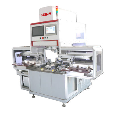 เครื่องพิมพ์แผ่นไฟฟ้า AC380V, 2400pcs / Hr Manual Pad Printer