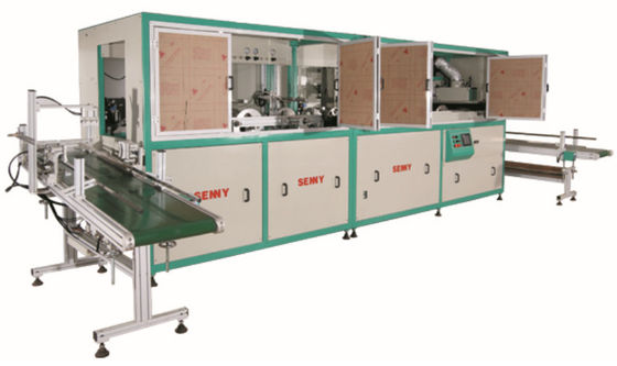 1000pcs/H 900x250mm เครื่องพิมพ์หน้าจออัตโนมัติเต็ม สําหรับถัง