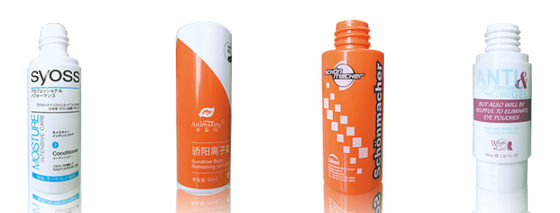 เครื่องพิมพ์แบบกำหนดเองสำหรับขวด โถ ฝา 40 ชิ้น/นาที เครื่องพิมพ์สกรีนท่อ 4 สี