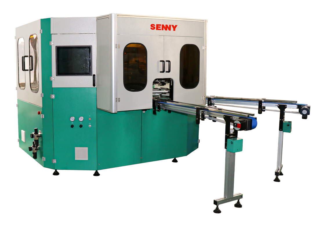 เครื่องพิมพ์หน้าจอ CNC ขวดและเหยือกขนาดเล็กใช้งานได้กับรูปทรงต่างๆ
