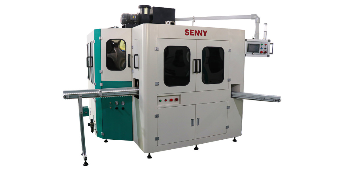 เครื่องพิมพ์หน้าจอหมุน CNC เครื่องพิมพ์ร้อน 80pcs / ชั่วโมง ความเร็วการพิมพ์ที่รวดเร็วสําหรับท่ออ่อน