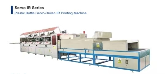 Plastic Bottle 1-8 Color 70 Pcs/Min Servo-Driven IR Printing Machine