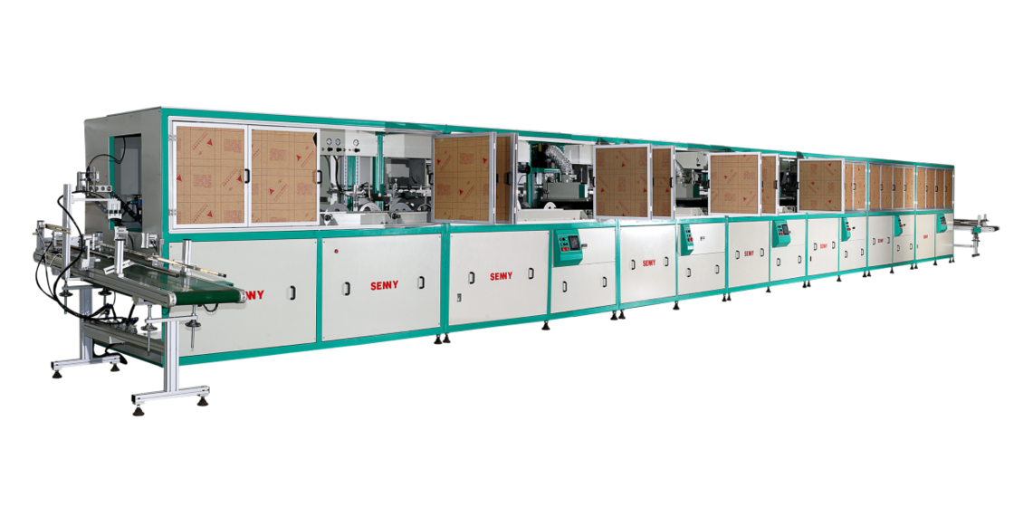 เครื่องพิมพ์ยูวี 7-25L พลาสติกกลมถัง 18pcs / นาที