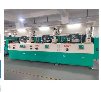 อัตโนมัติ 1-8 สีพลาสติกขวด UV เครื่องพิมพ์จอ 70pcs / นาที