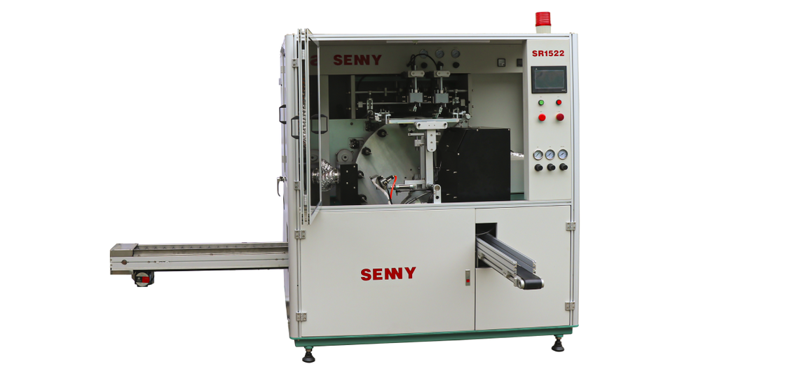 Syringe/Eyebrow Pencil Automatic 1 Color UV Screen Printer with LED-UV curing function