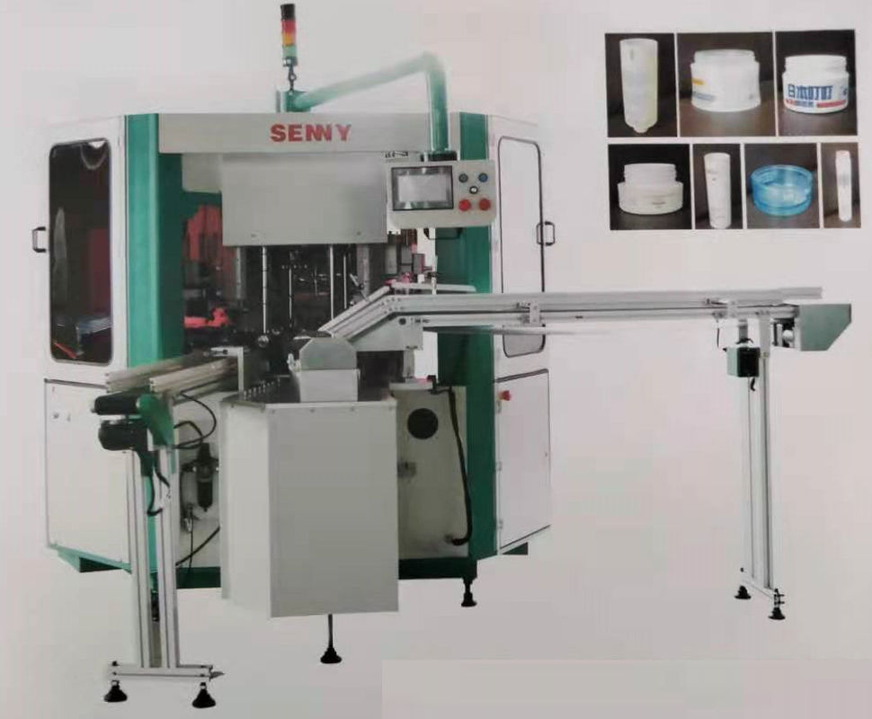 3600pcs / Hr 3 เครื่องพิมพ์หน้าจอสี 250x150mm สำหรับคอนเทนเนอร์เครื่องสำอาง