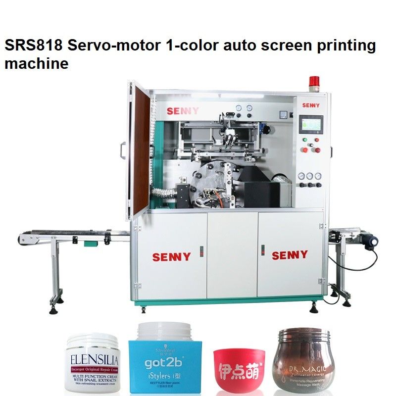 เครื่องพิมพ์หน้าจออัตโนมัติสีเดียว 5000 ชิ้น / ชั่วโมง 250x150mm