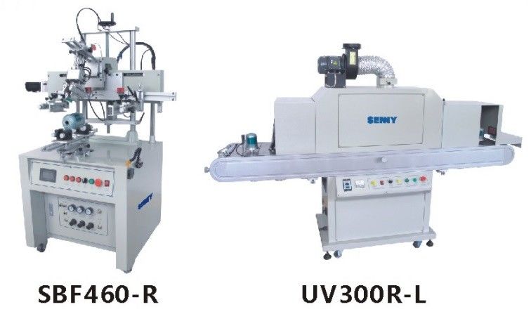 เครื่องพิมพ์แผ่นไหมครึ่งอัตโนมัติ การรักษา UV สําหรับกรองน้ํามันรถยนต์